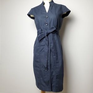SANDRA DARREN DENIM STYLE DRESS SIZE 8